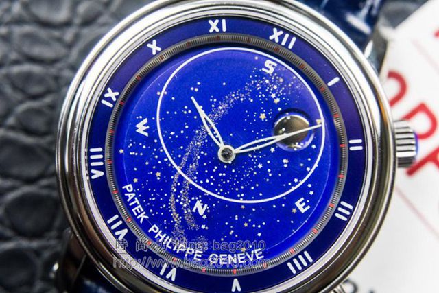 PATEK PHILIPPE手錶 5102天月款日內瓦蒼穹系列 百達翡麗星象功能男表 百達翡麗高端機械男士腕表  hds1264